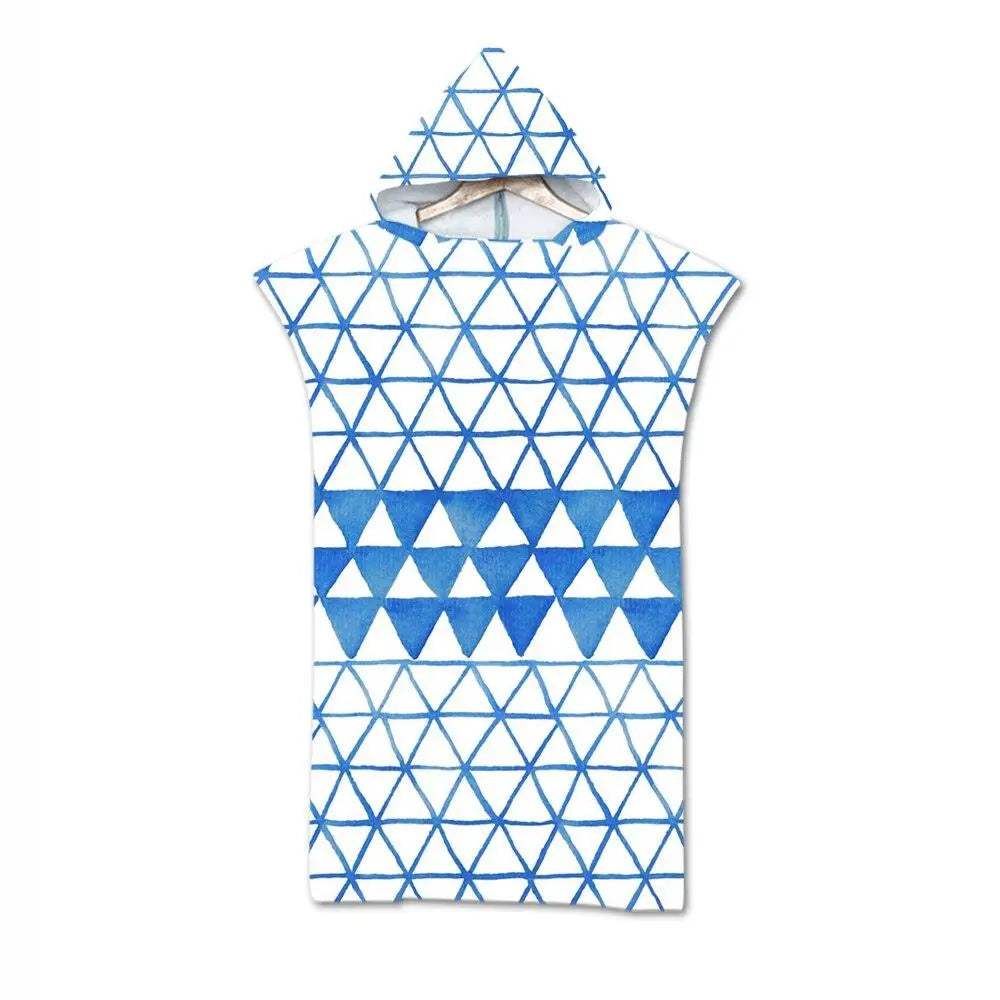 Cape de bain poncho