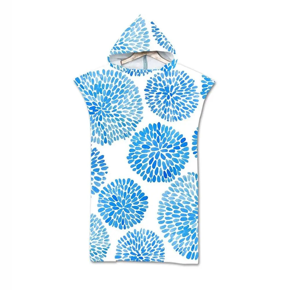 Cape de bain poncho