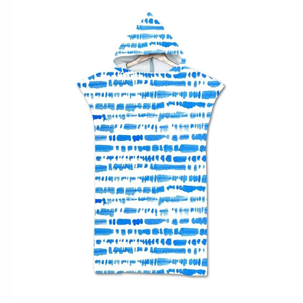 Cape de bain poncho