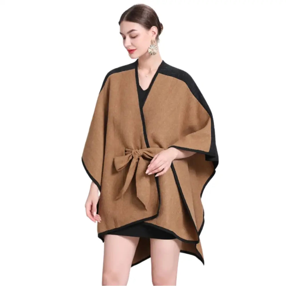 Cape femme poncho