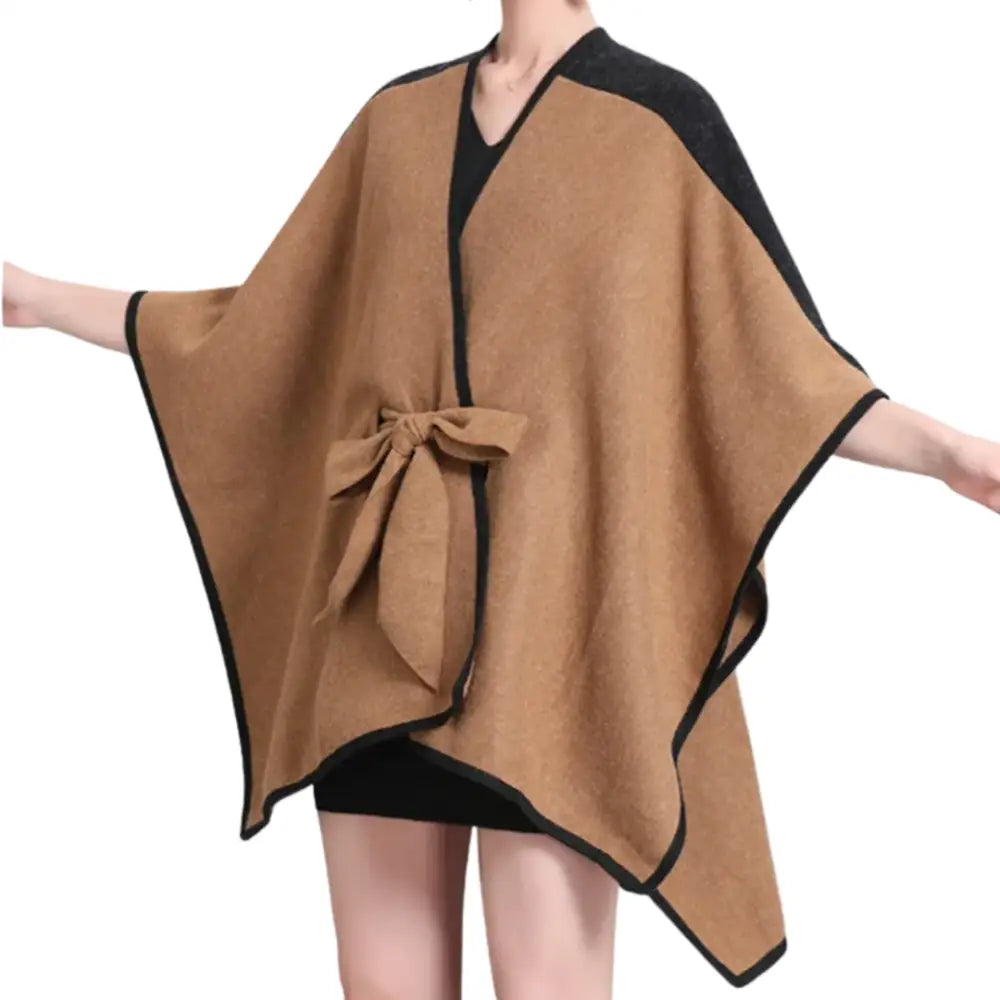 Cape femme poncho