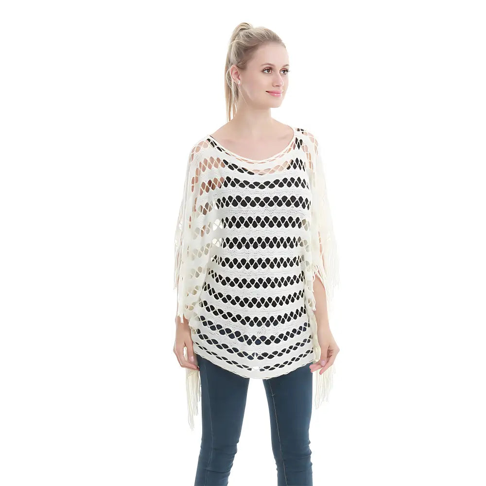 Cape ou poncho femme