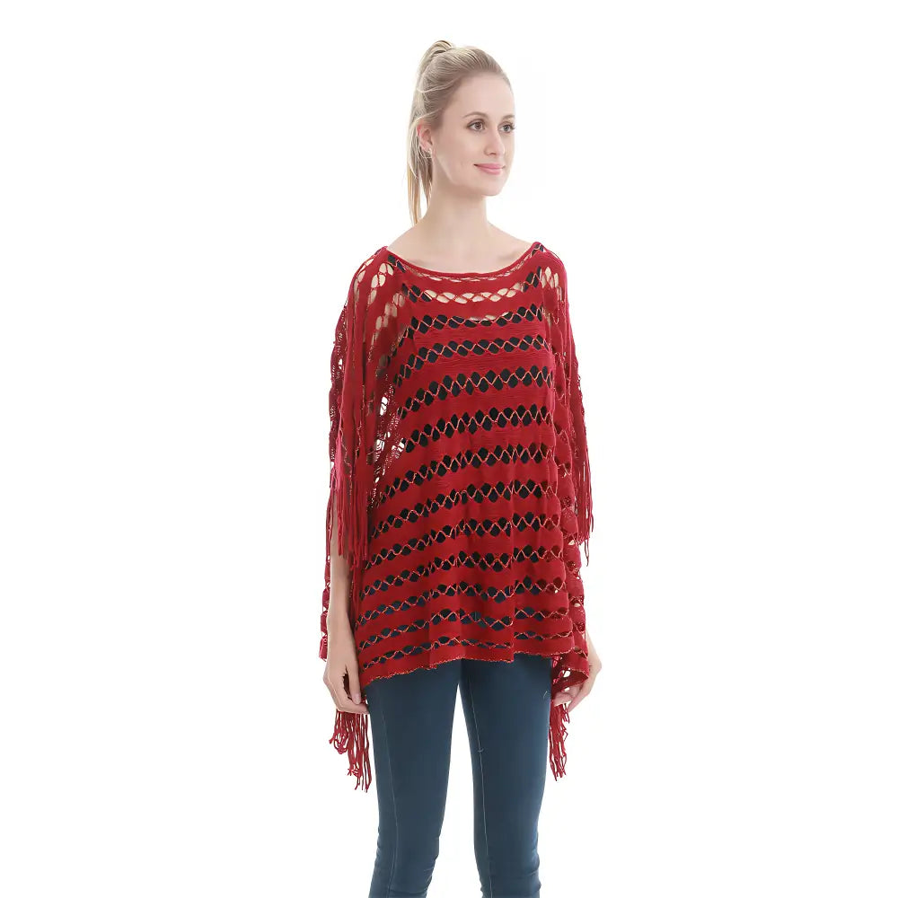 Cape ou poncho femme