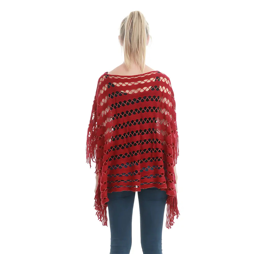 Cape ou poncho femme