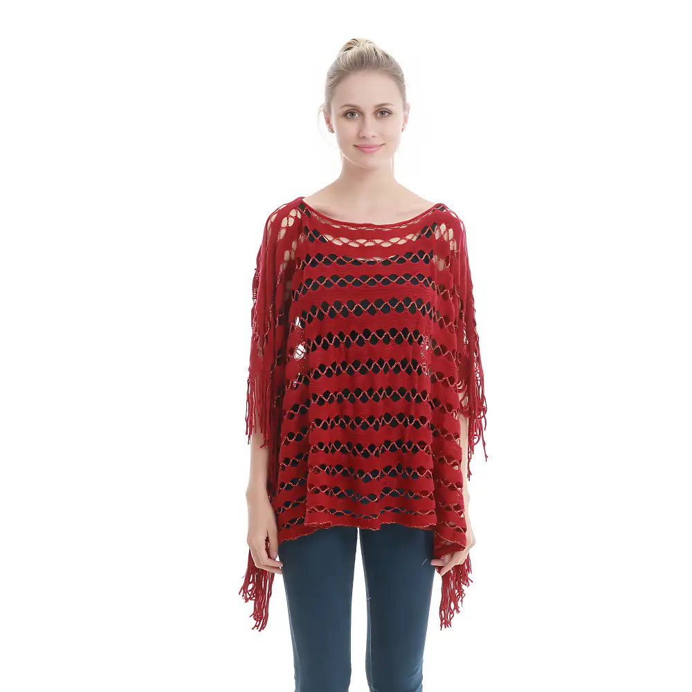 Cape ou poncho femme