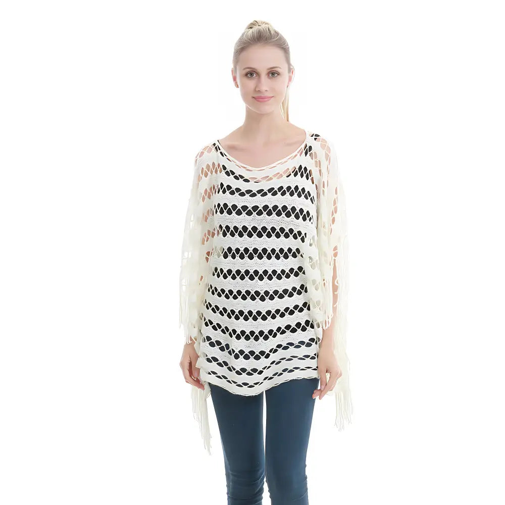 Cape ou poncho femme