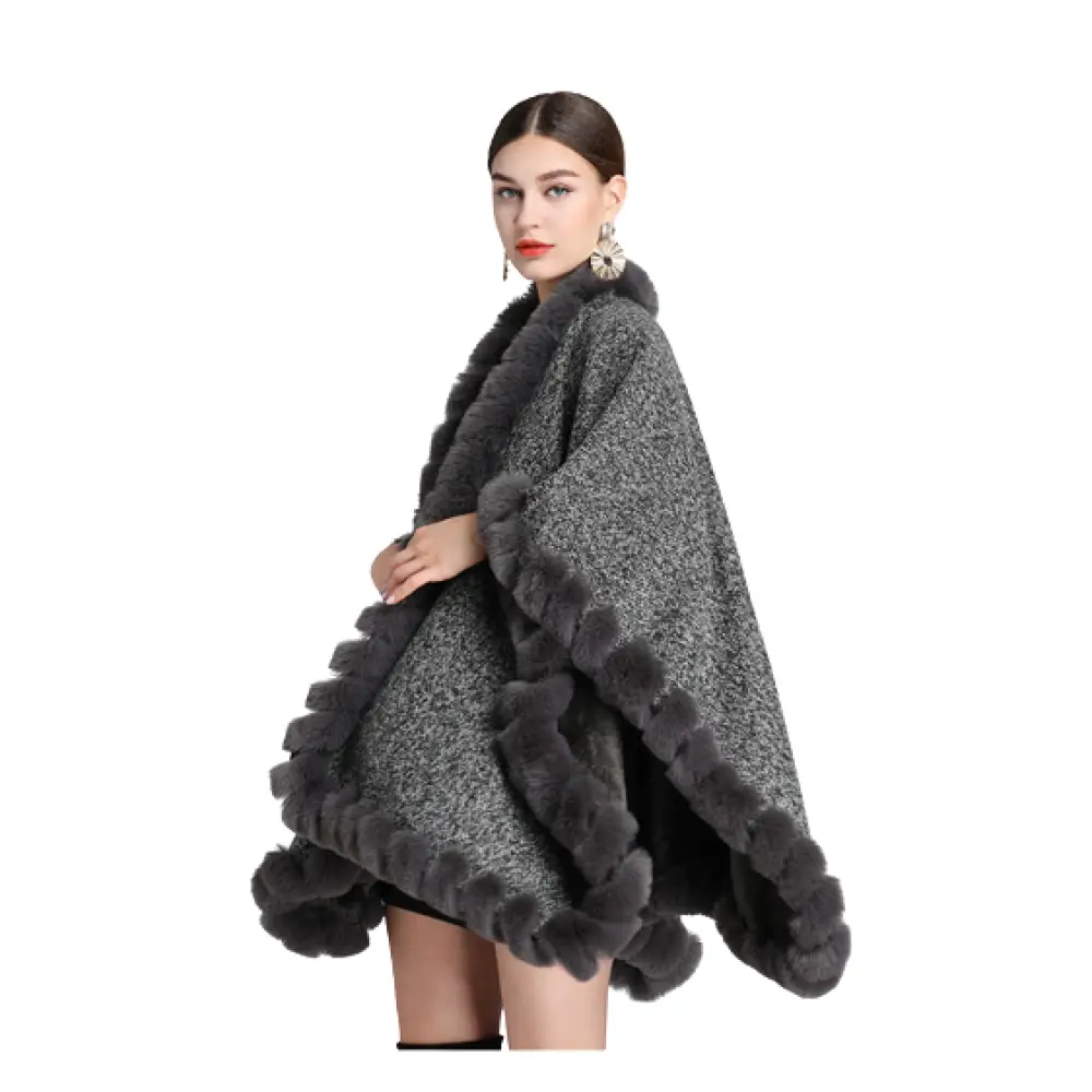 Cape poncho hiver femmes