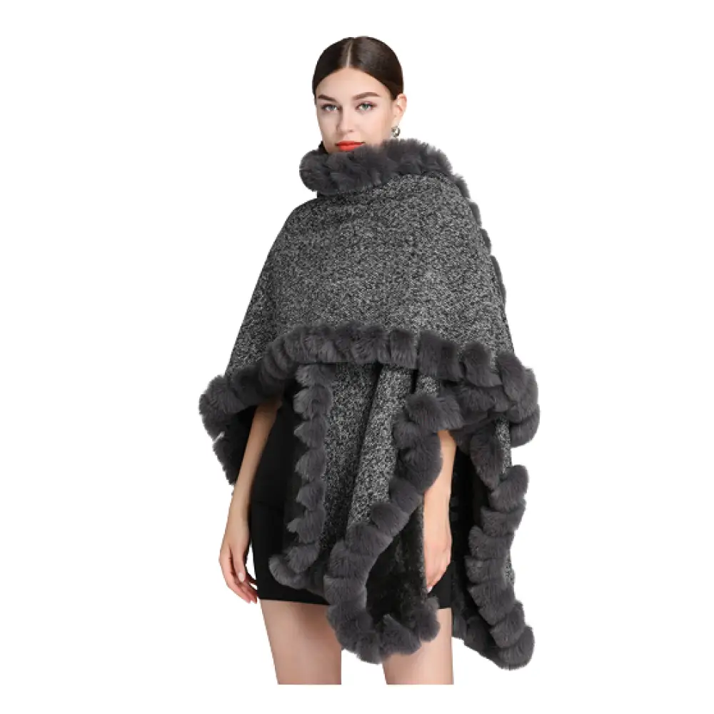 Cape poncho hiver femmes