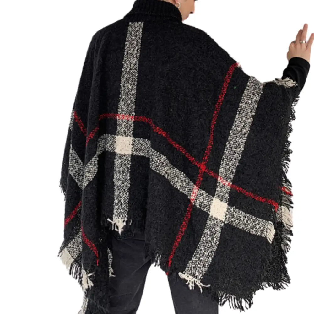 Cape poncho pour homme