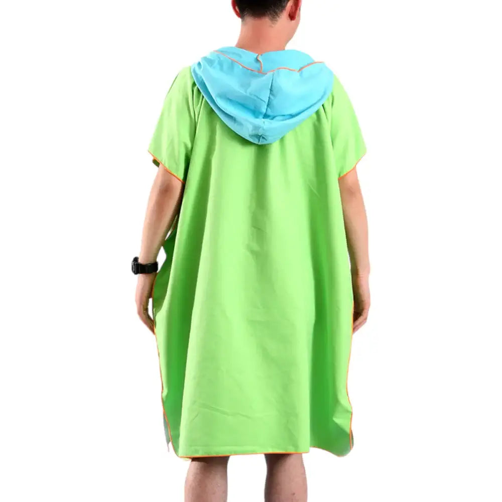 Capuche poncho de bain