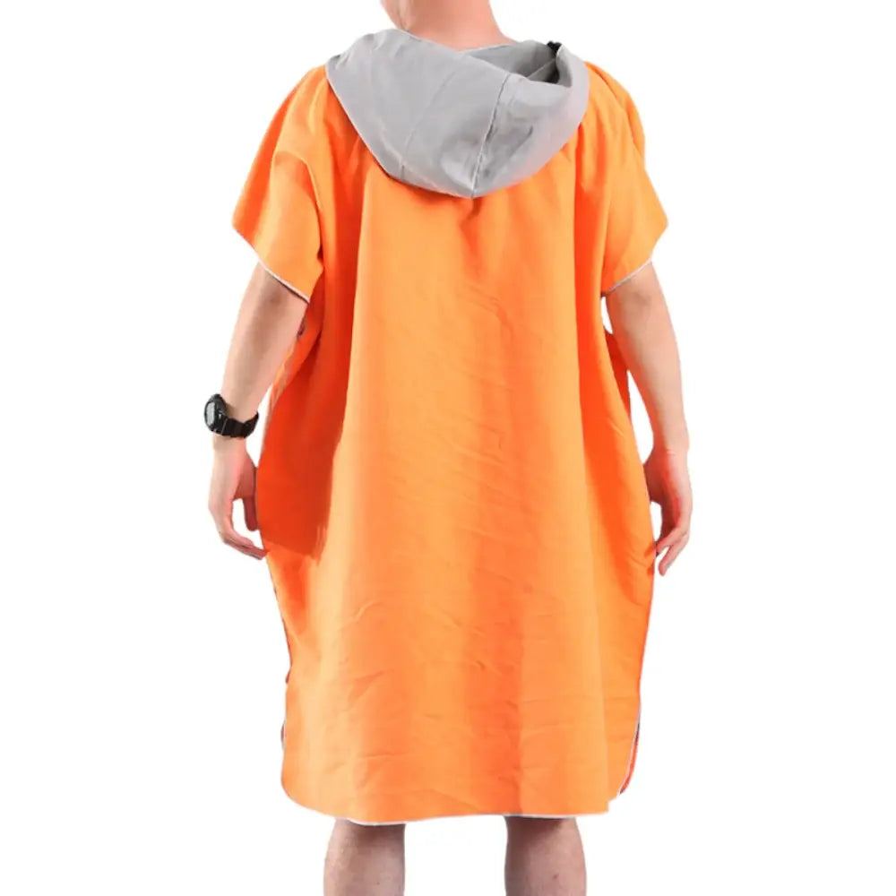 Capuche poncho de bain