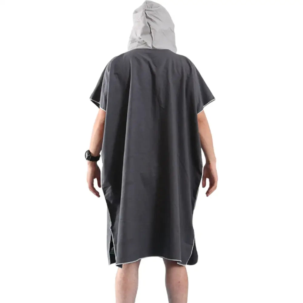 Capuche poncho de bain