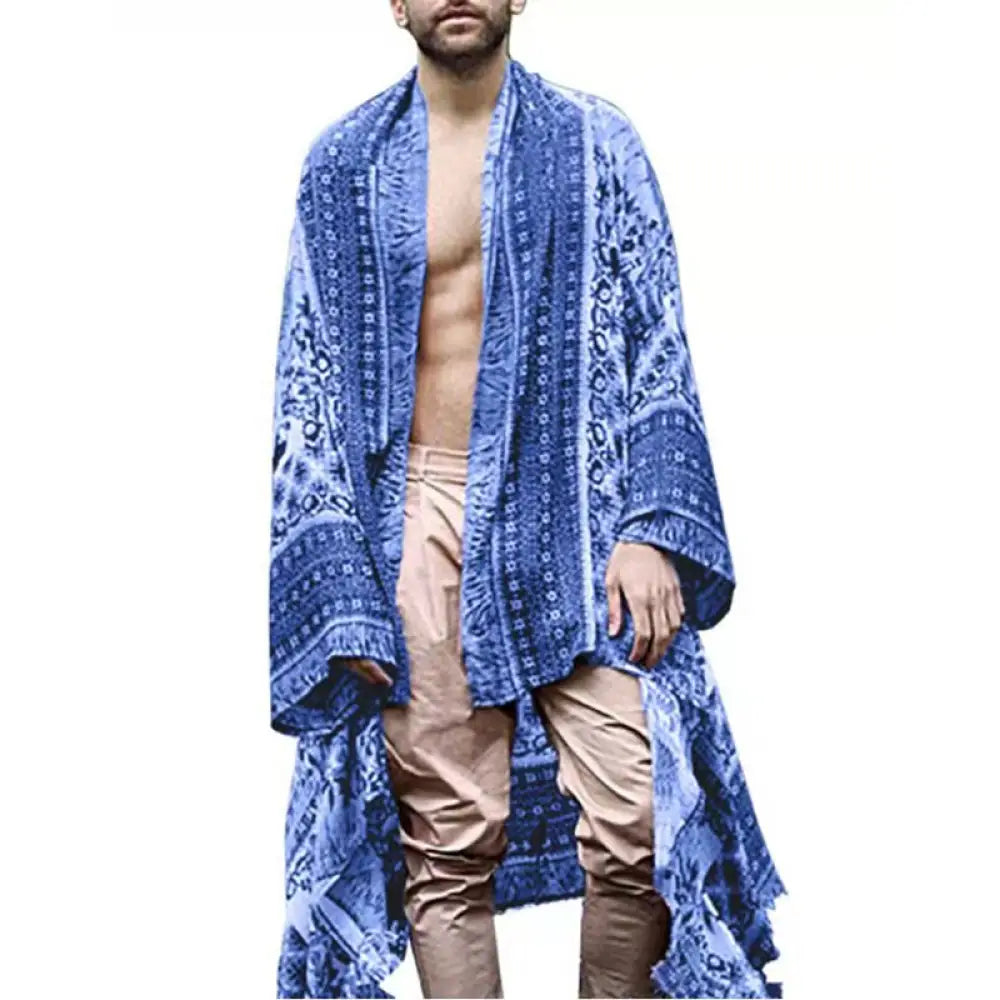 Echarpe poncho pour homme