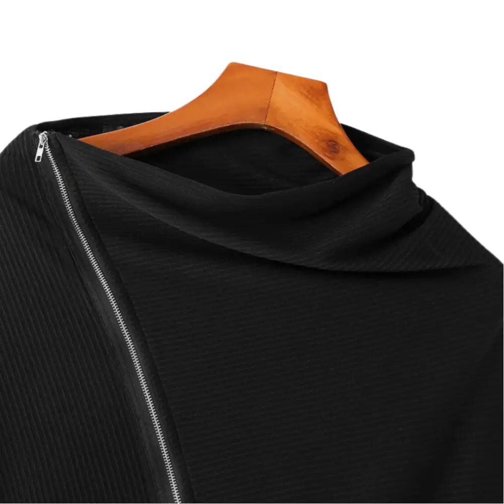 Laine poncho homme