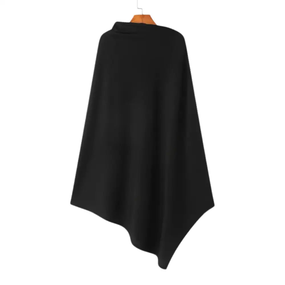 Laine poncho homme