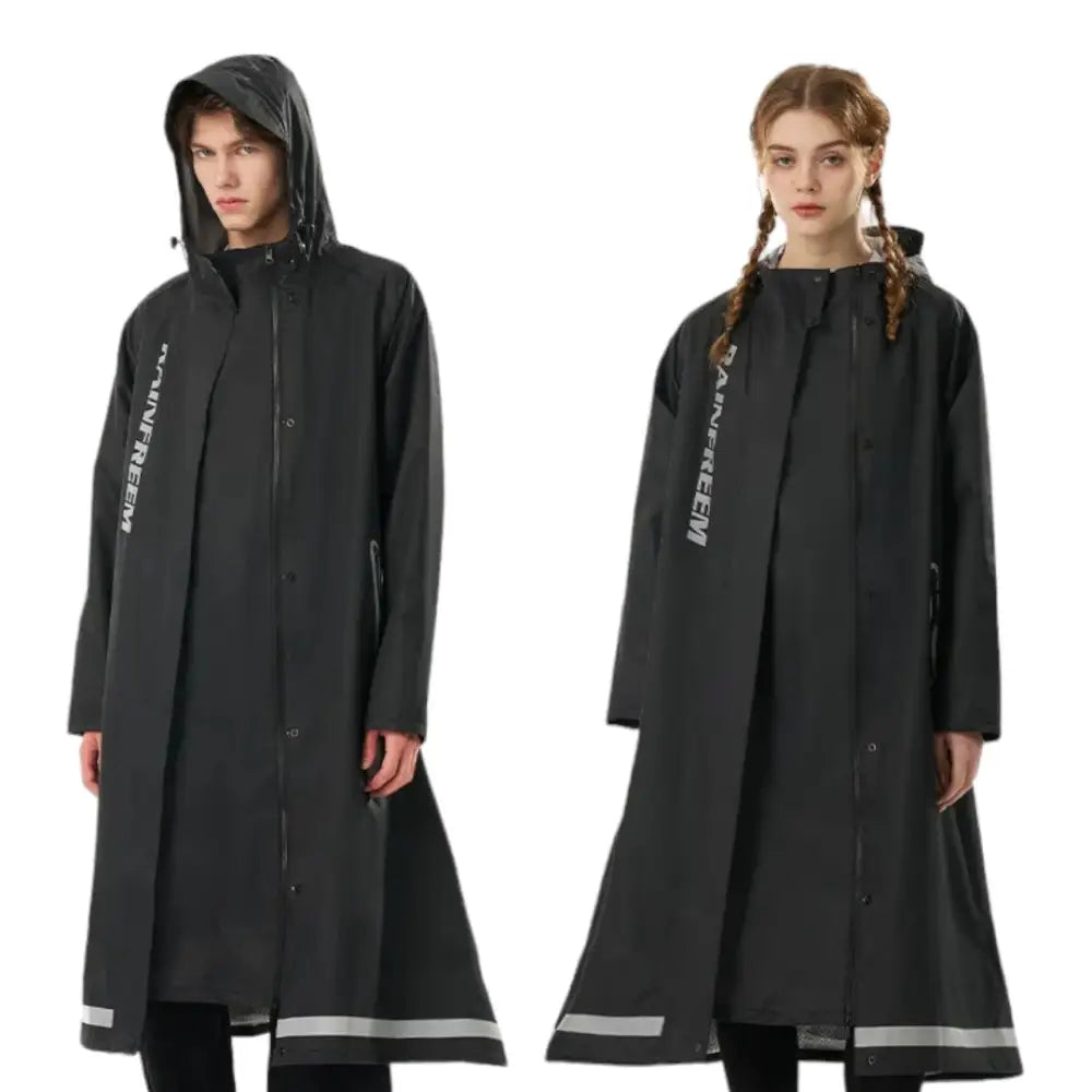 Manteau de pluie capuche poncho