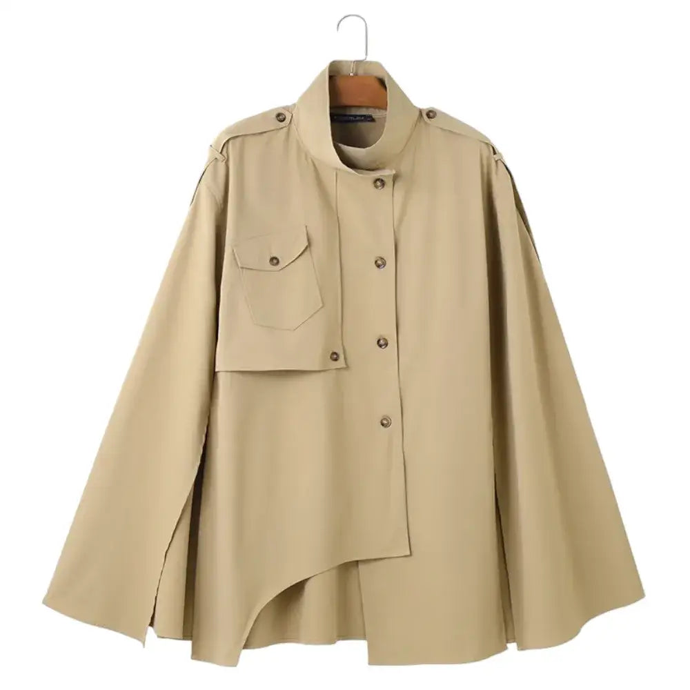 Manteau poncho homme