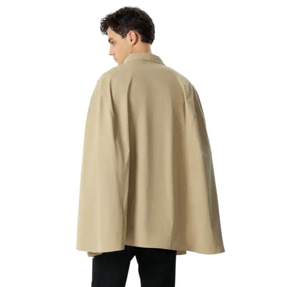 Manteau poncho homme