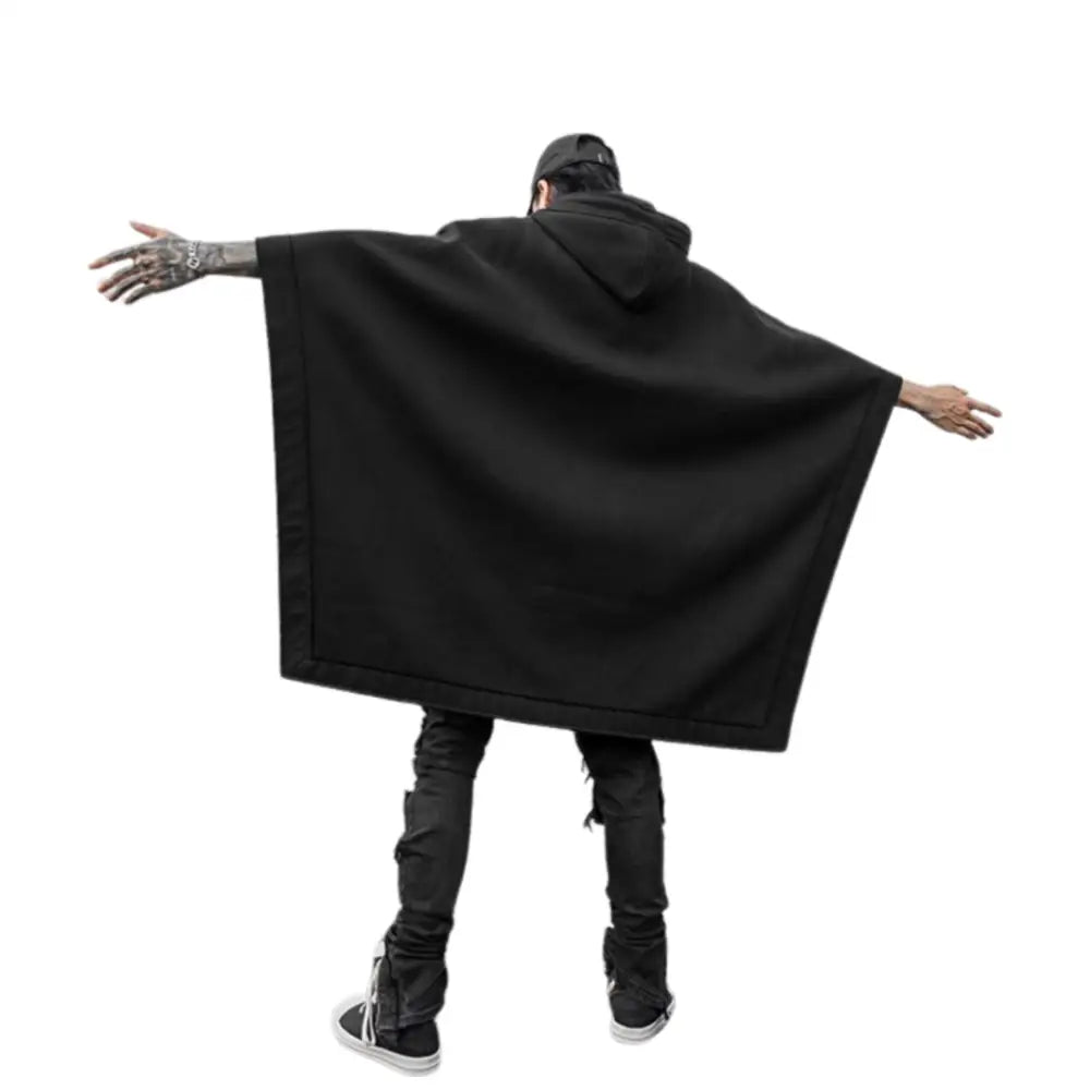 Plaid poncho homme tres chaud