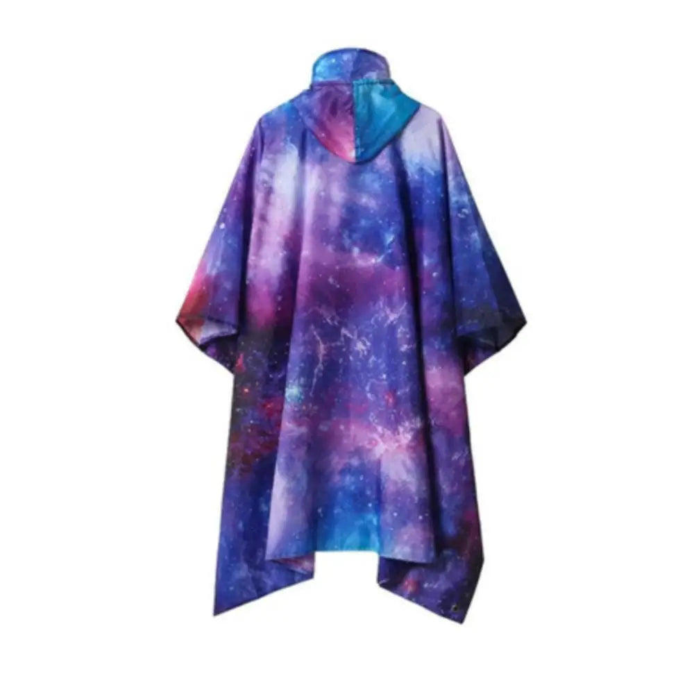 Poncho à capuche de pluie pour homme