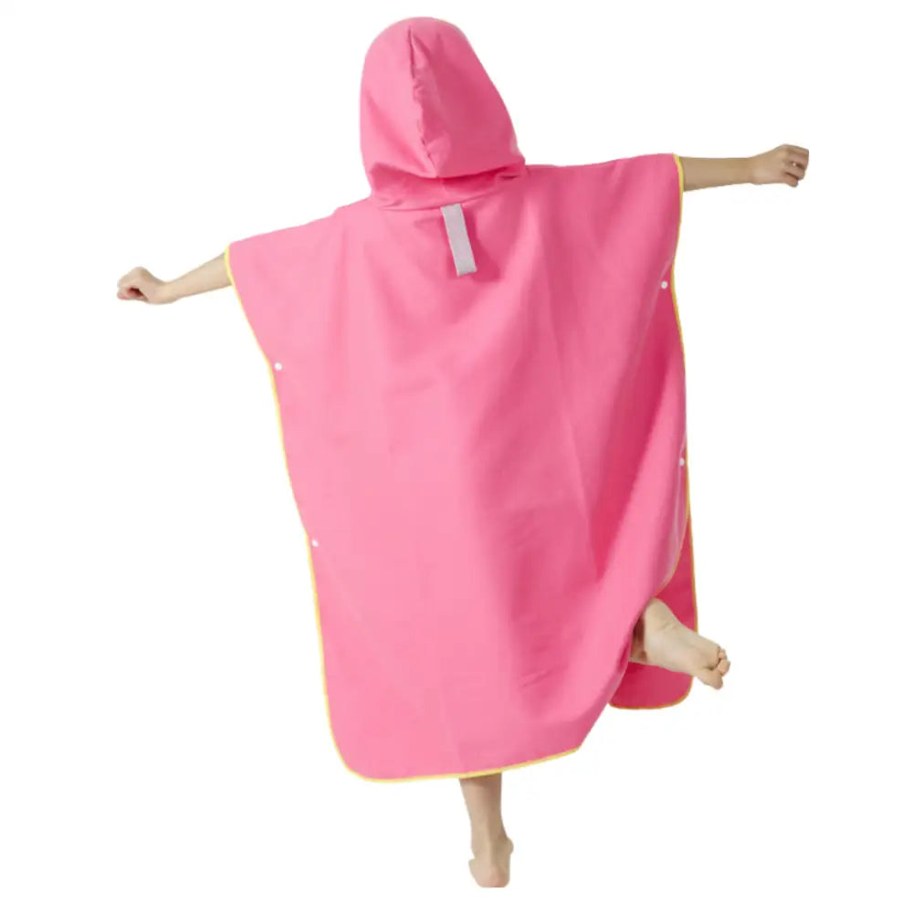 Poncho à capuche pour enfant