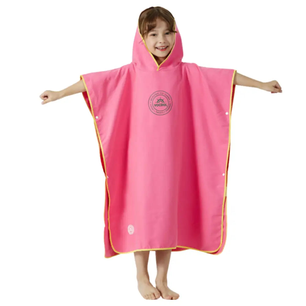 Poncho à capuche pour enfant