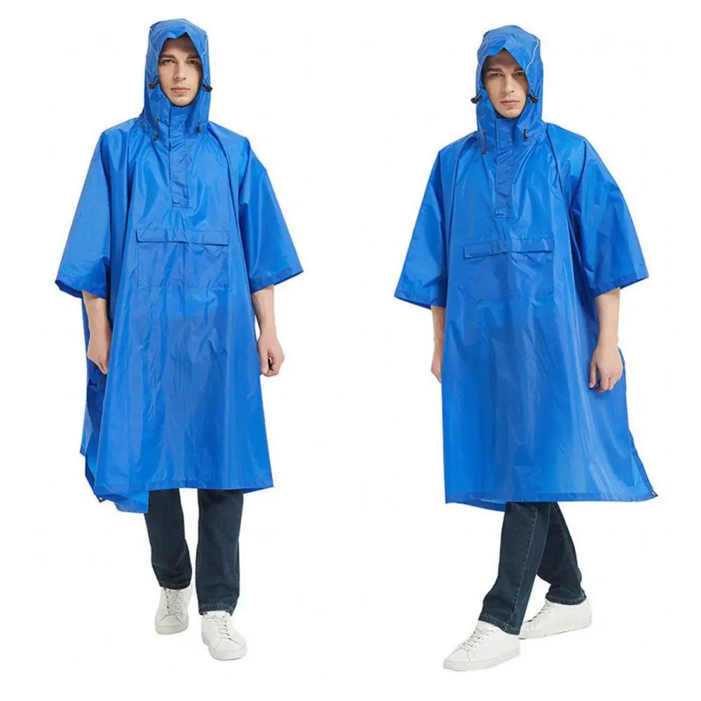 Poncho avec manches de pluie homme