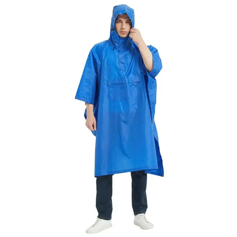 Poncho avec manches de pluie homme