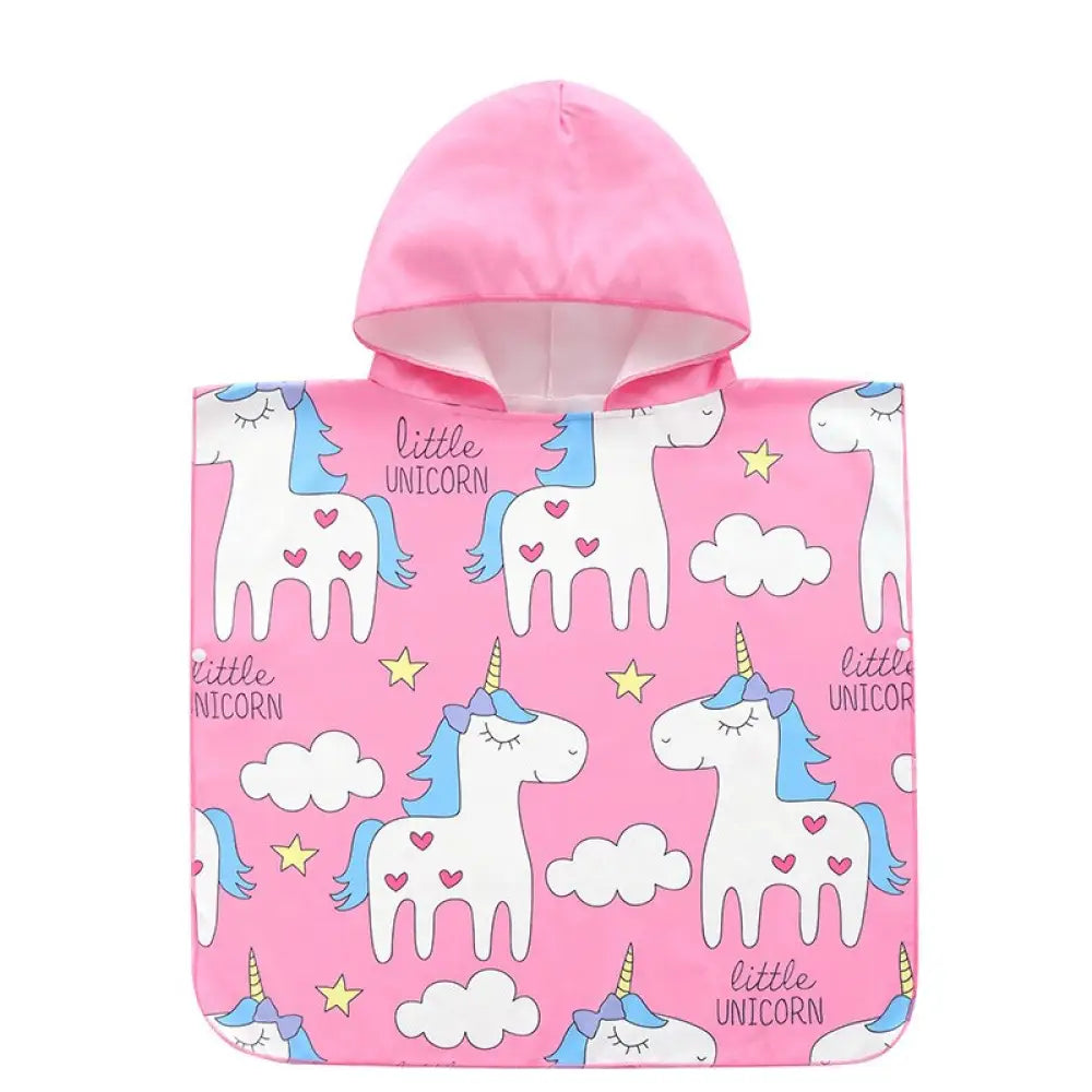 Poncho bain enfant confection