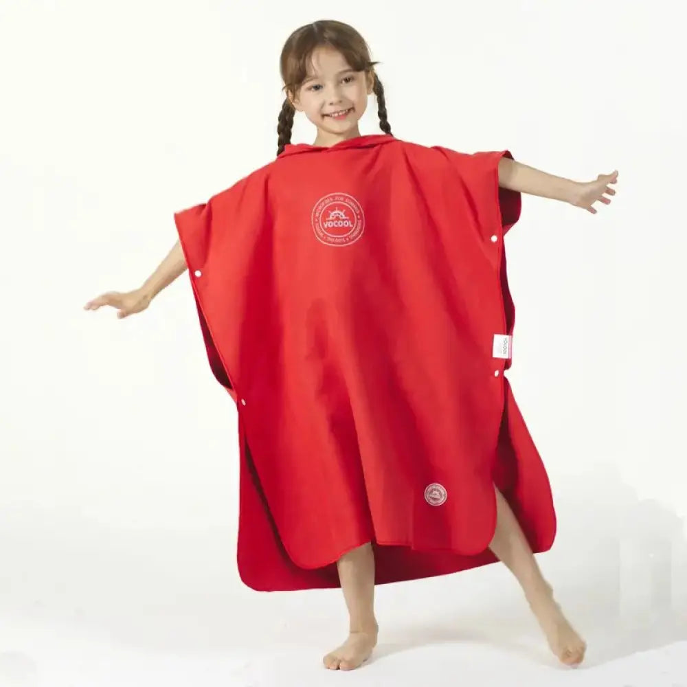 Poncho bain enfant fille et garçon