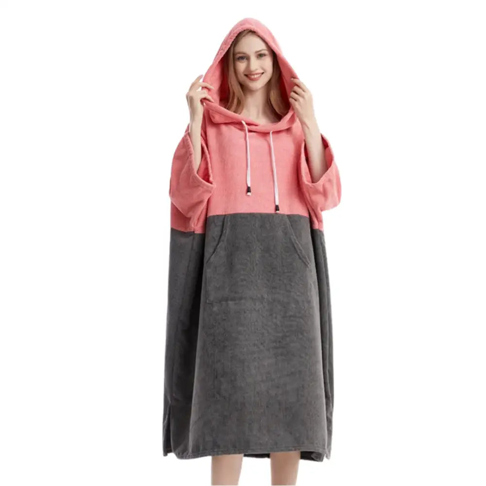 Poncho Bain Femme