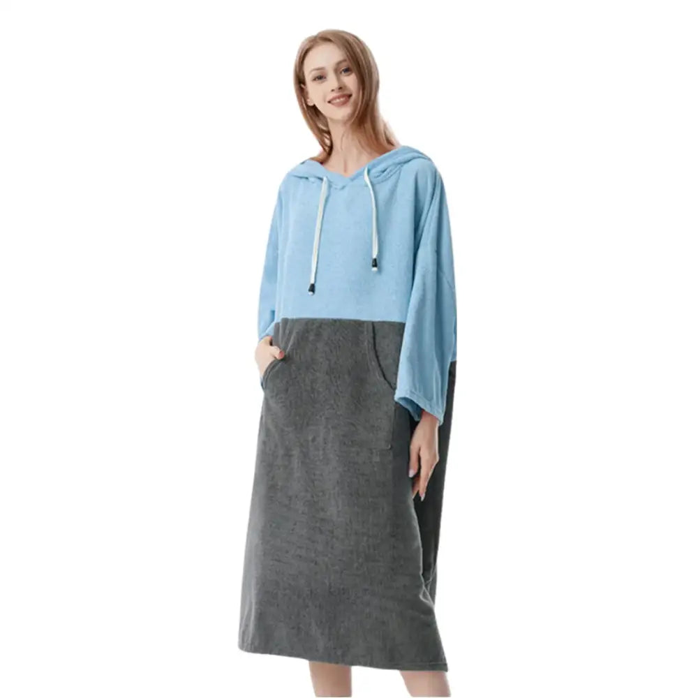 Poncho Bain Femme
