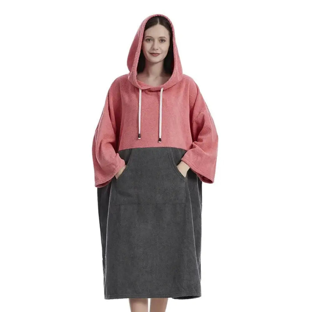 Poncho Bain Femme