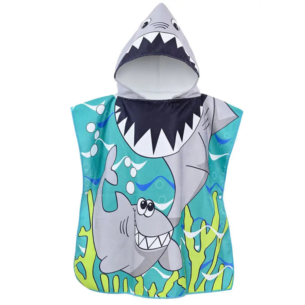 Poncho Bain Garçon