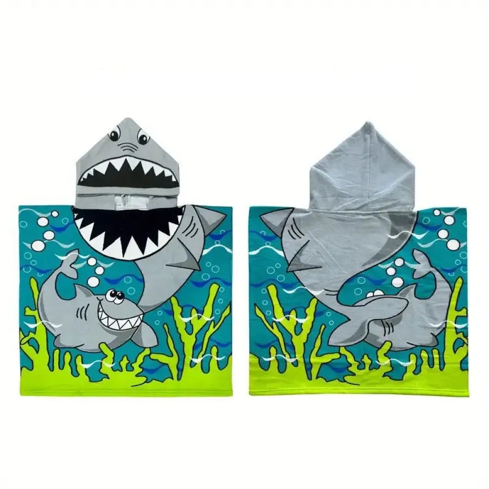 Poncho Bain Garçon