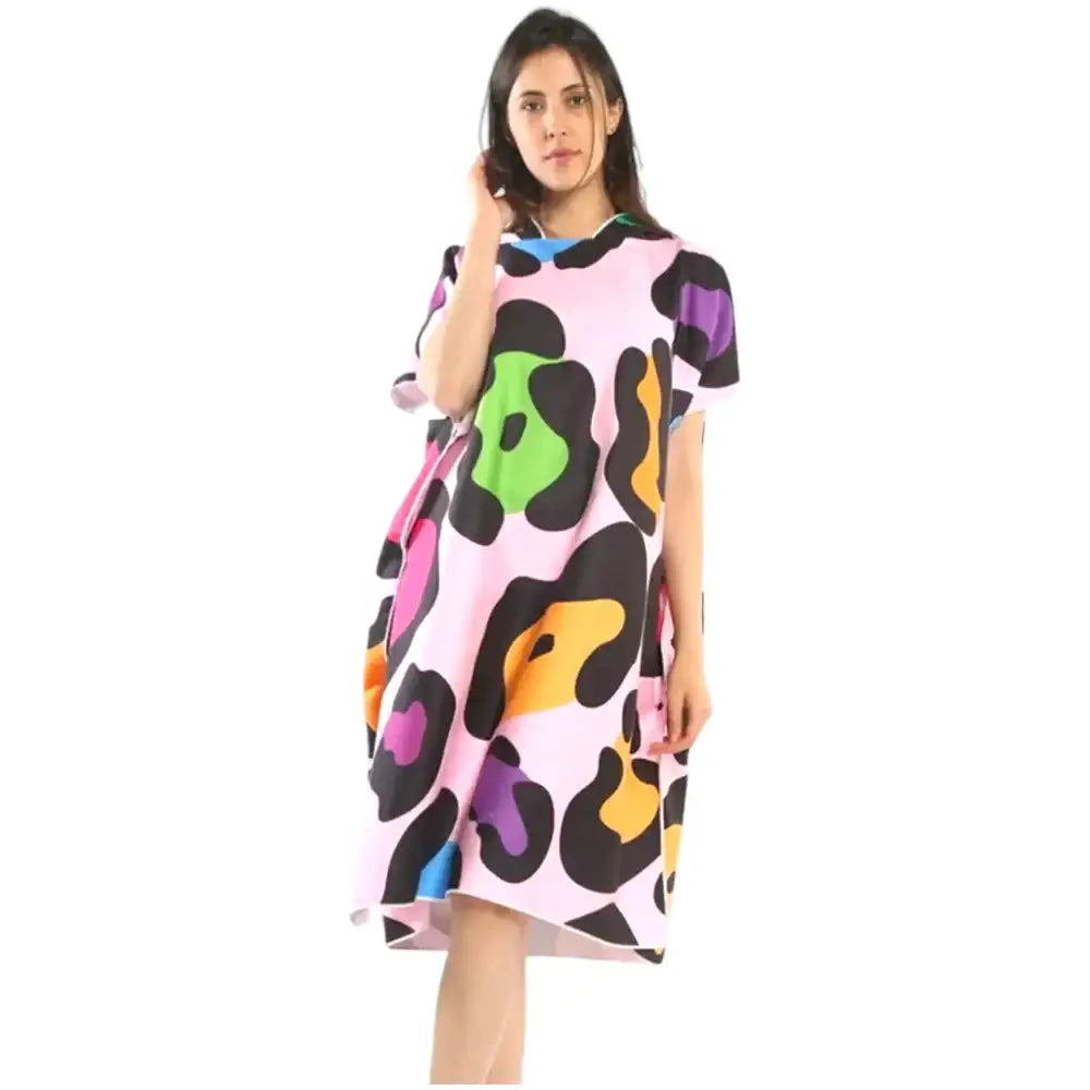 Poncho cape de bain