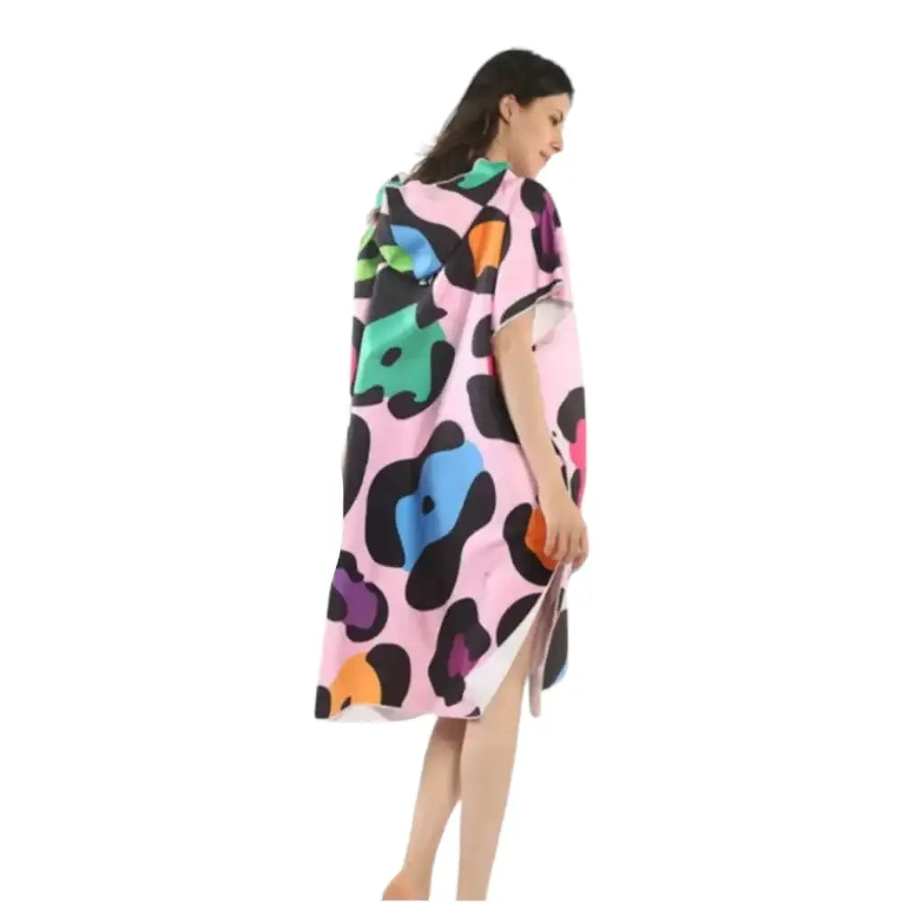 Poncho cape de bain