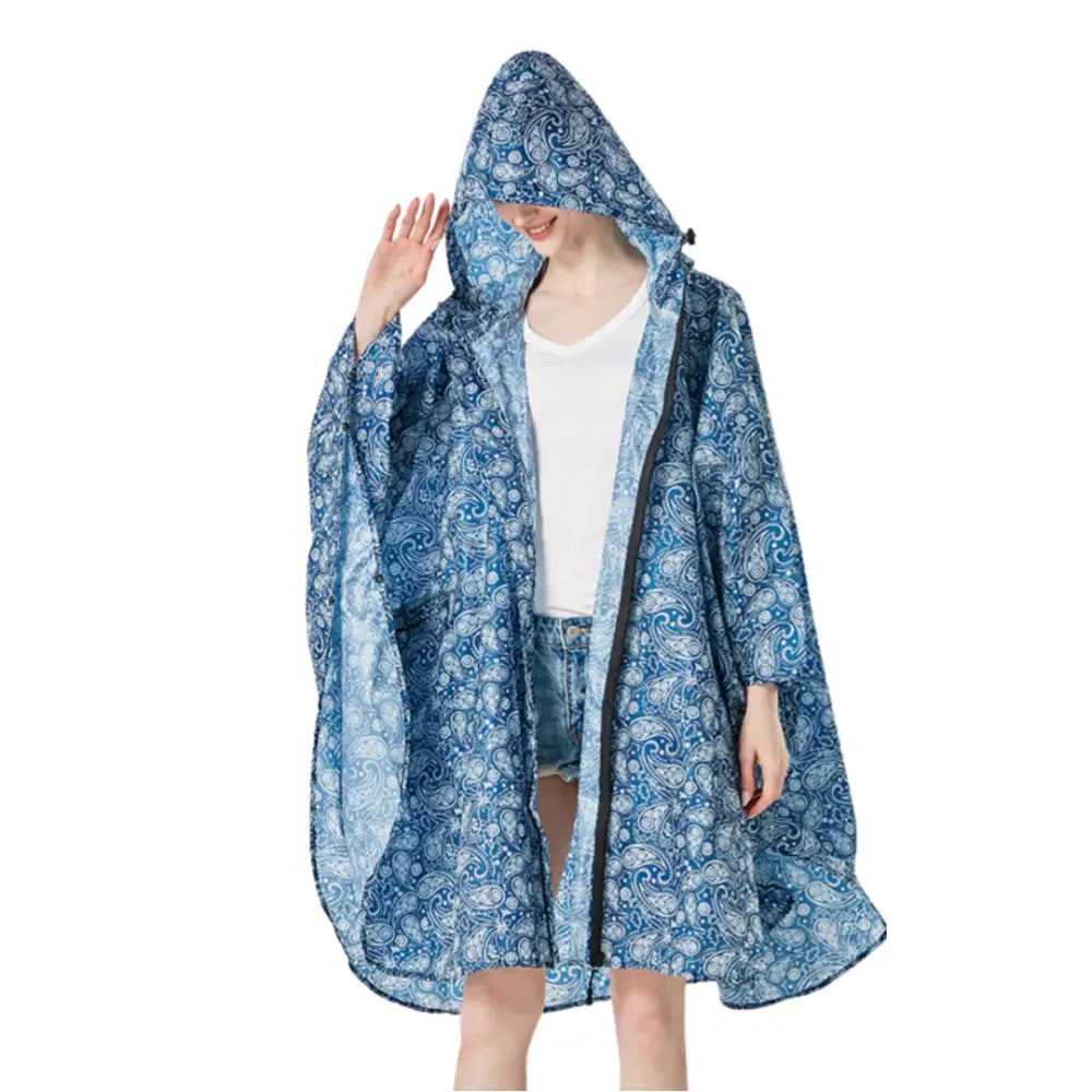 Poncho cape de pluie très étanche