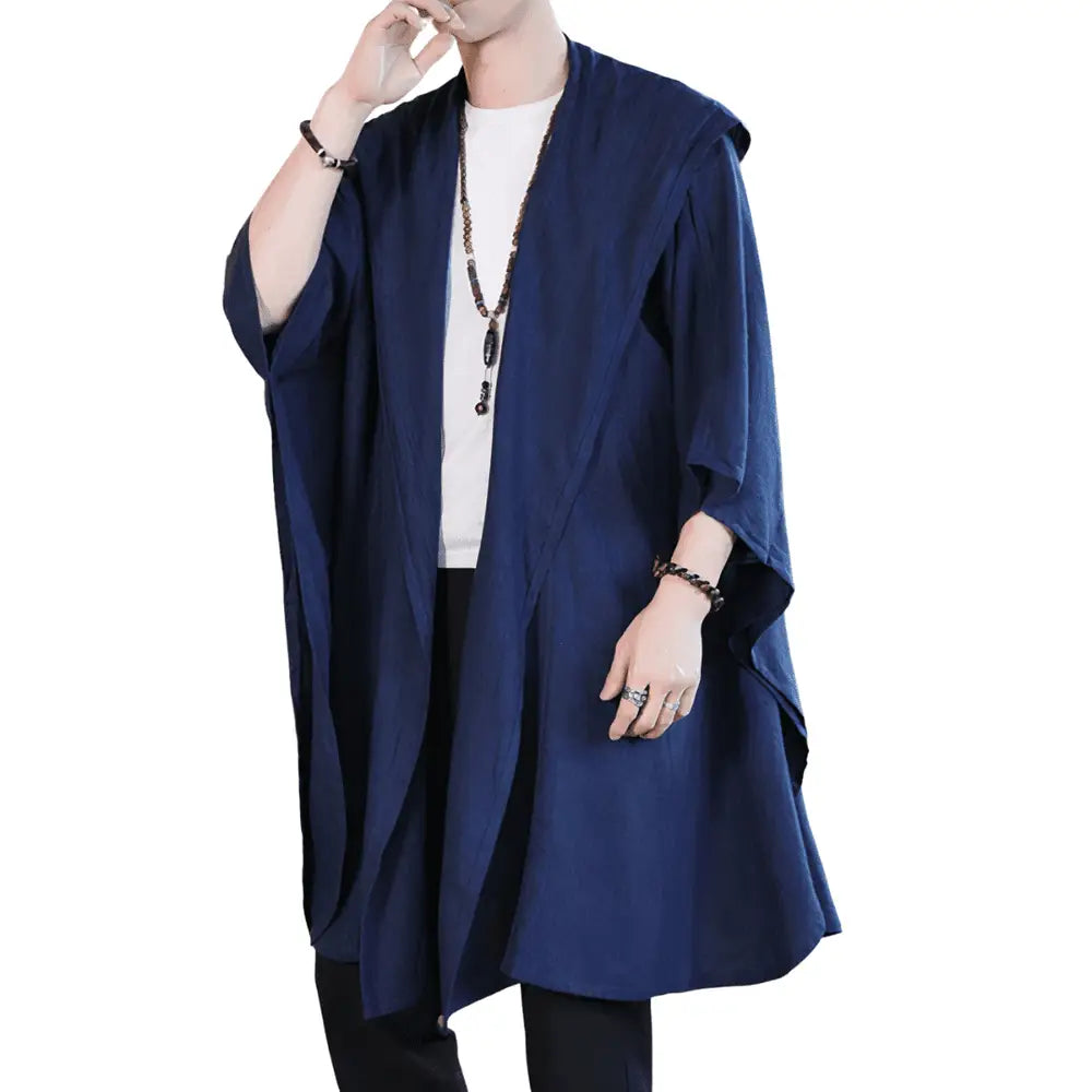 Poncho cape homme