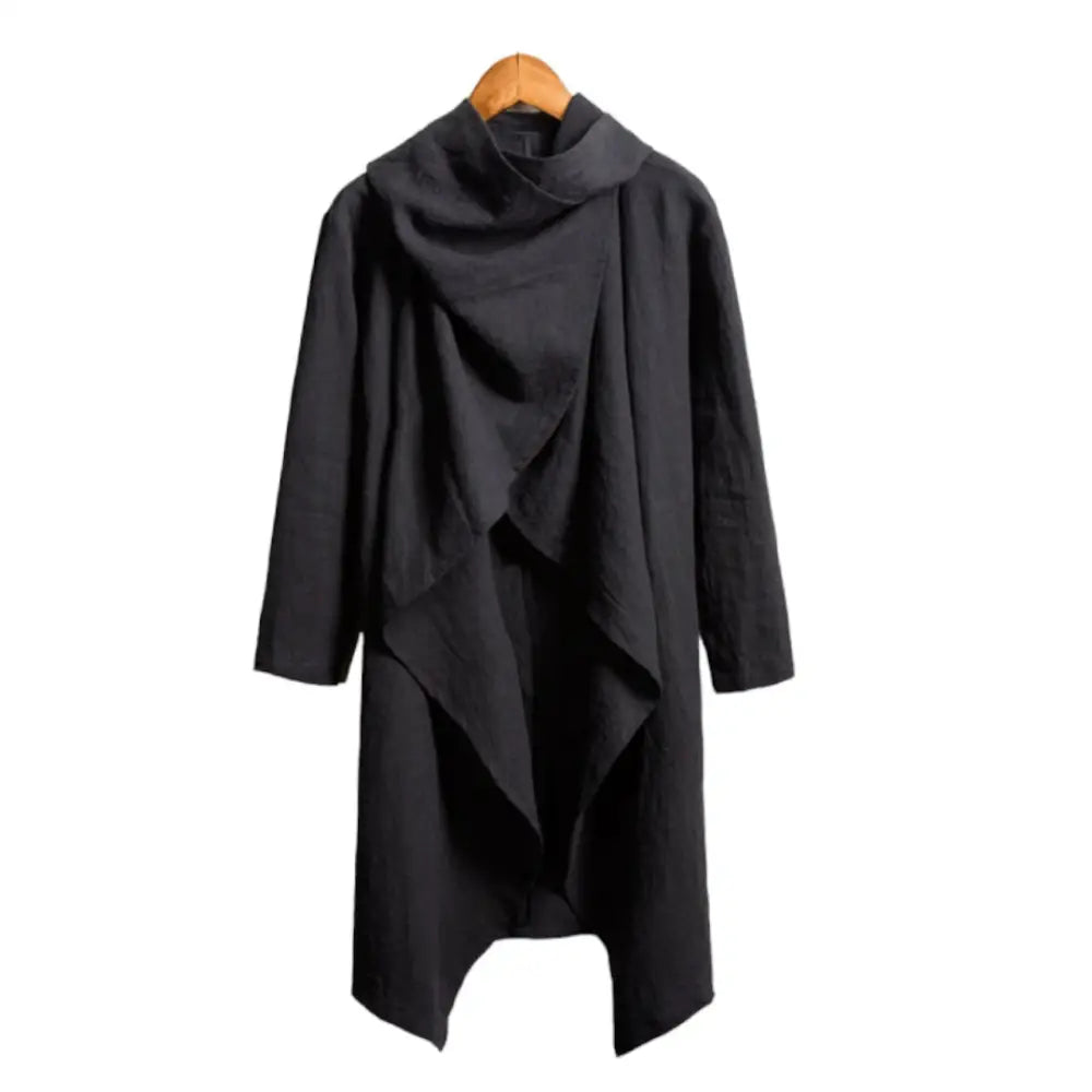 Poncho cape laine homme