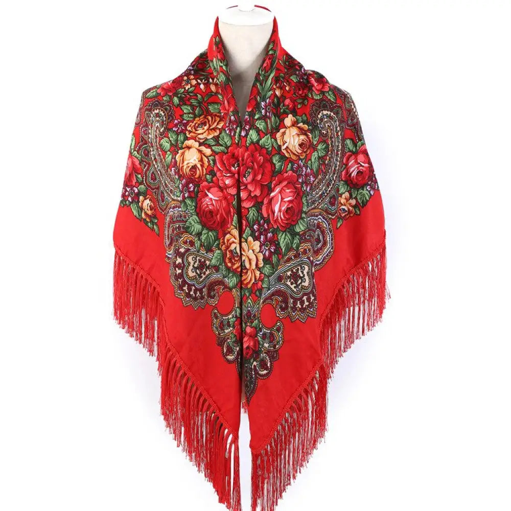 Poncho chale polaire femme