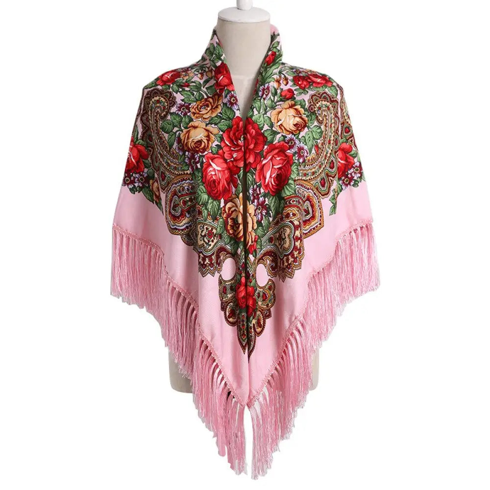 Poncho chale polaire femme