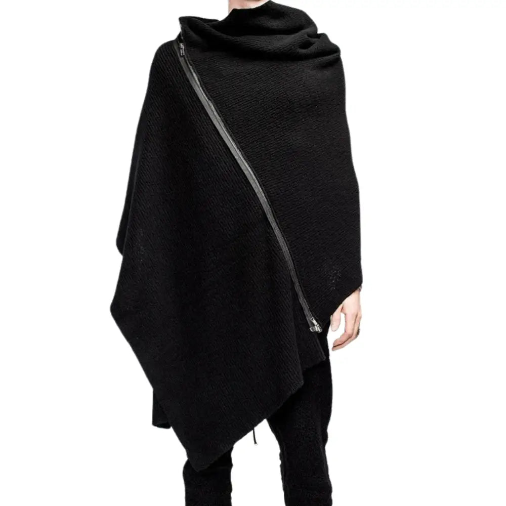 Poncho chaud pour hommes