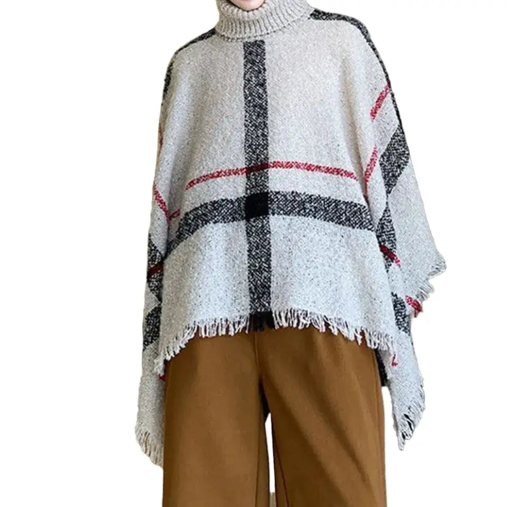 Poncho coton homme