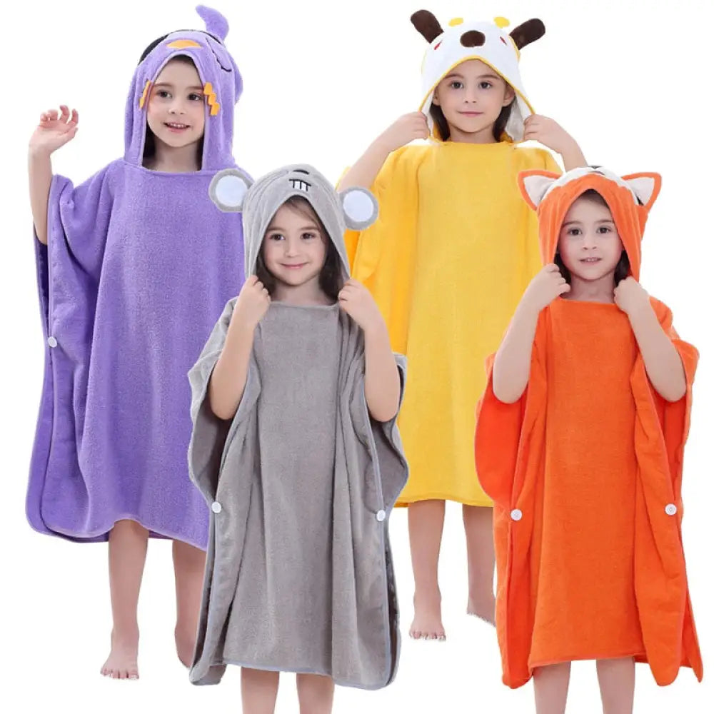 Poncho de bain 8 ans