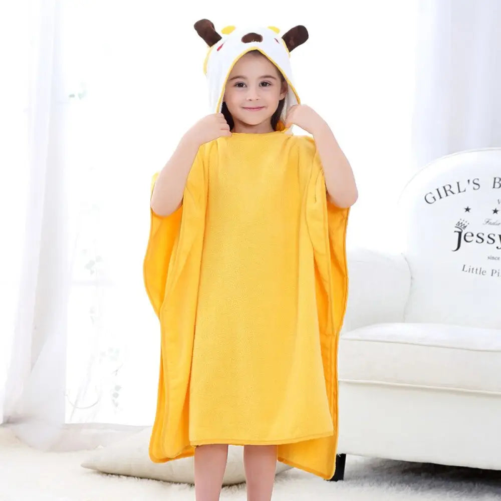 Poncho de bain 8 ans