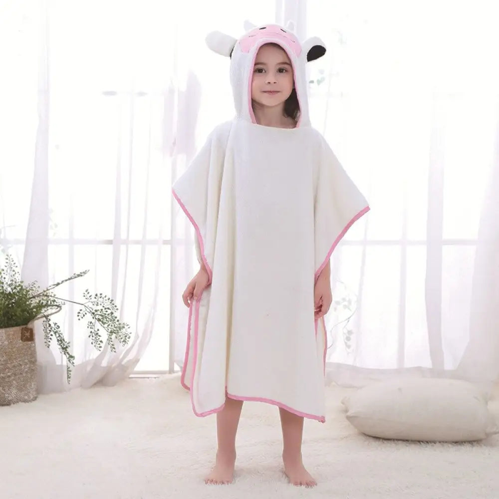 Poncho de bain 8 ans