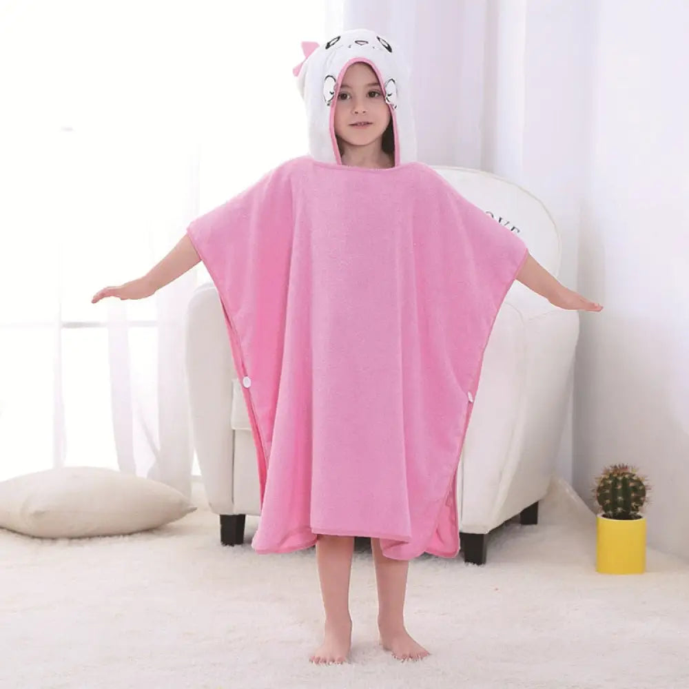 Poncho de bain 8 ans