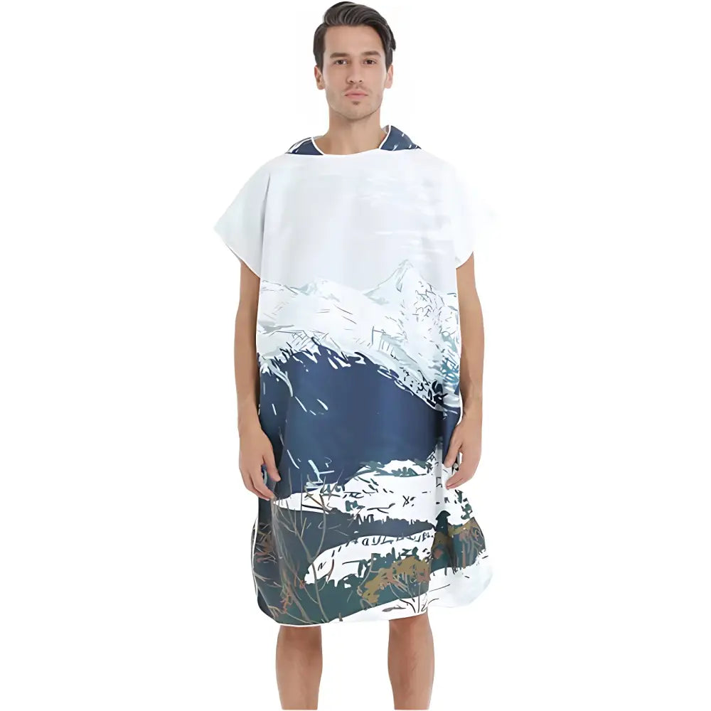 Poncho de bain adulte