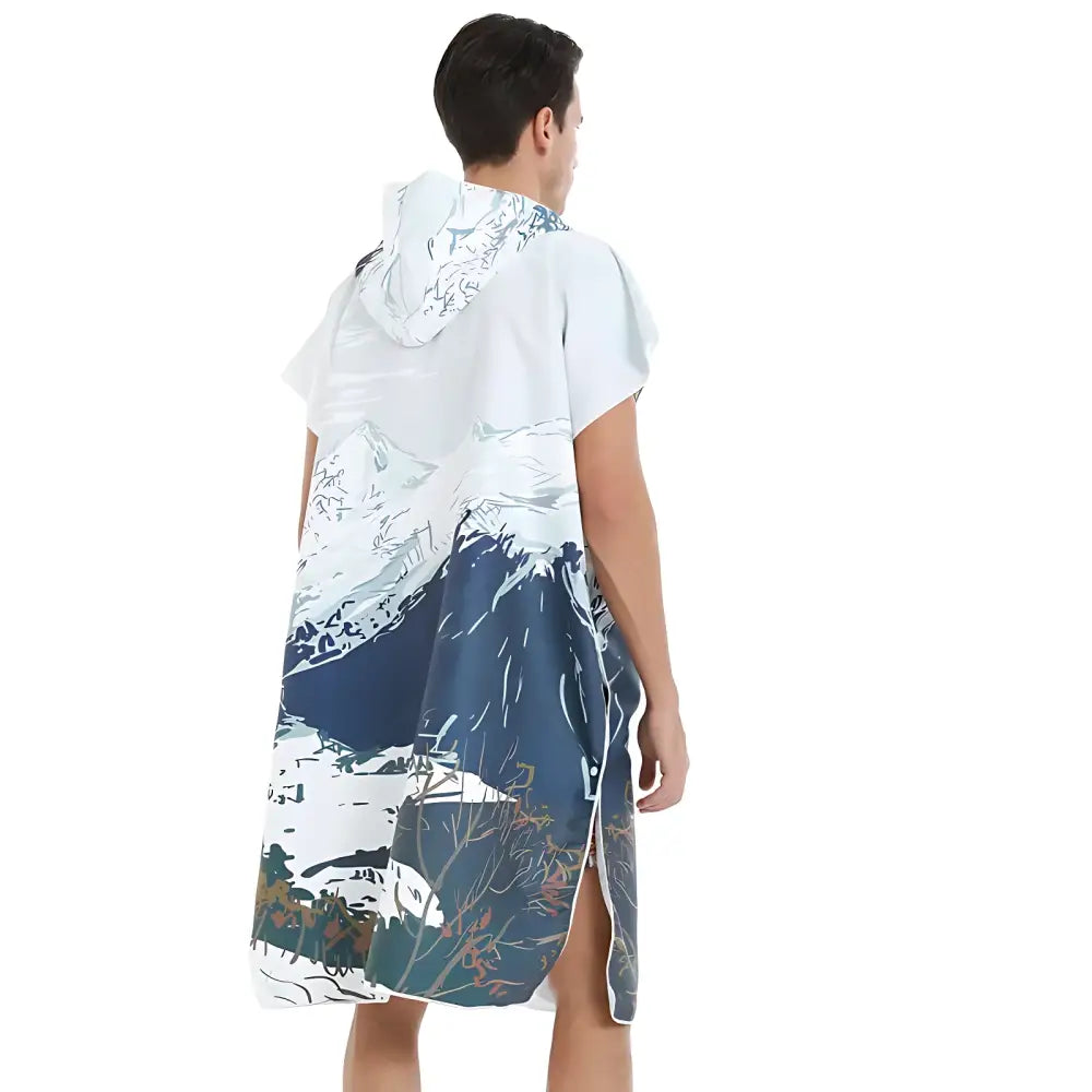 Poncho de bain adulte